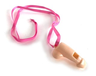 Super Fun Penis Party Whistles, 6pk