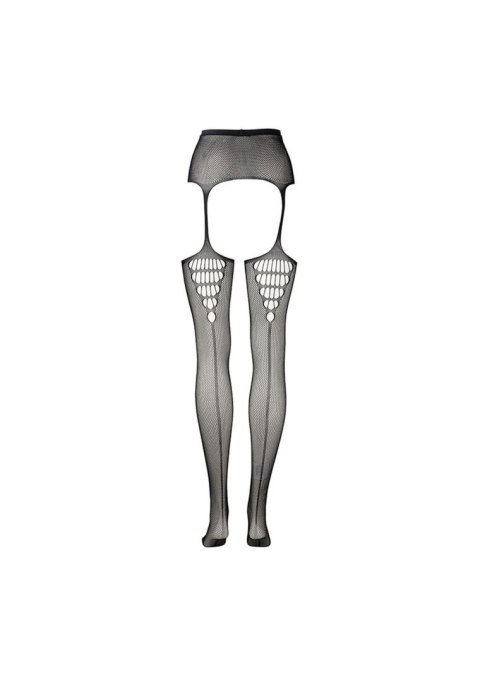 High-Waist Garterbelt Stockings - One Size