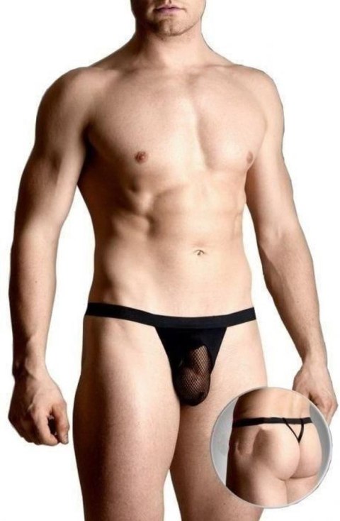 Mens thongs 4494 - black XL