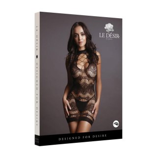 Criss Cross Neck Mini Dress - One Size