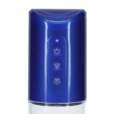 HyperPump - Rechargeable Penis Pump - Metallic Blue