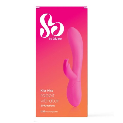 Kiss Kiss Rechargeable Rabbit Vibrator