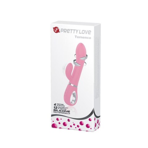 PRETTY LOVE - TERNENCE USB PINK 4 rot. 12 vibration
