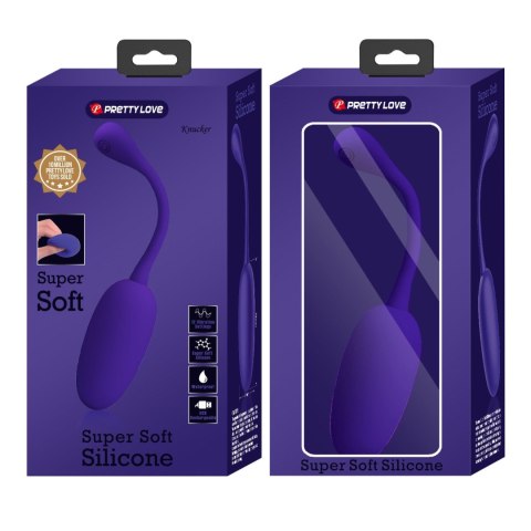 PRETTY LOVE - KNUCKER Purple, 12 vibration functions Memory function