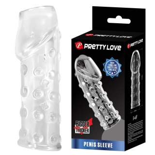 PRETTY LOVE Penis Sleeve, TPR, Waterproof