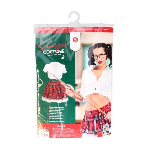 Schoolgirl Costume - S/M - White