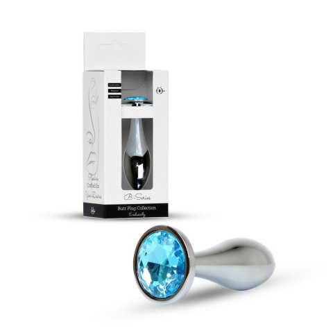 Plug-Jewellery Silver PLUG- Light Blue L