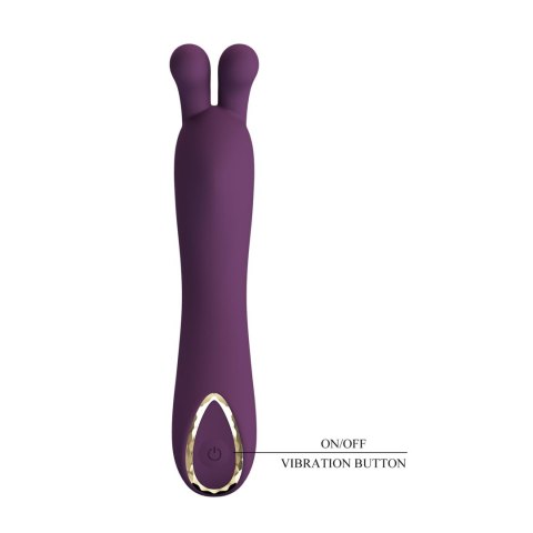 PRETTY LOVE - DJ RABBIT, 10 vibration functions, Silicone, Magnetic USB charging