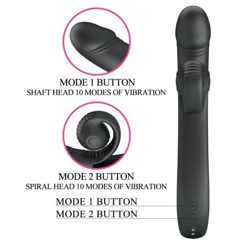 PRETTY LOVE - Love Romance Selma Snail Rabbit - Black