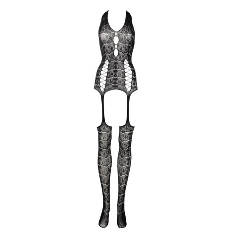 Lace Suspender Bodystocking - One Size