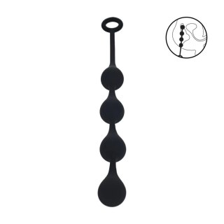 Waterdrop Silicone Anal Balls -M - 30mm - Black