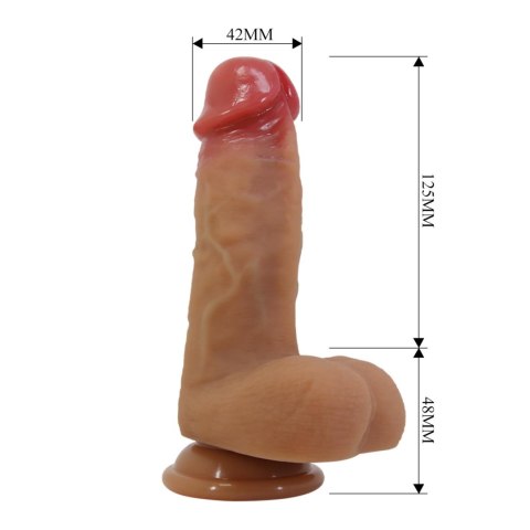 Pretty Love Fogg 4.7" Silicone Dildo with Harness Briefs