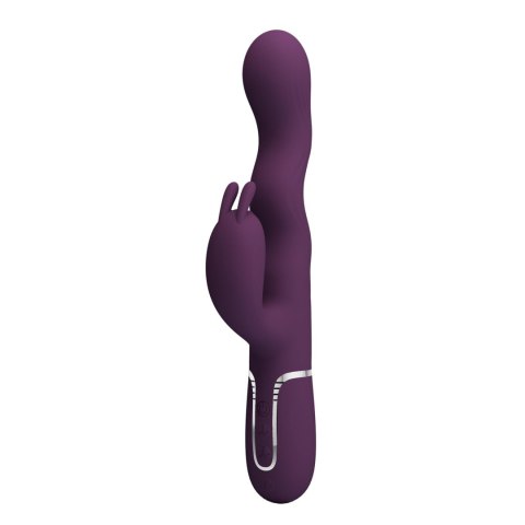 Pretty Love Laursen Dark Purple Waving & Vibrating Rabbit Vibrator
