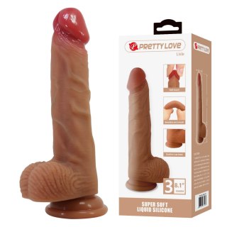 Pretty Love Lisle 8.1" Super Soft Liquid Silicone Dildo