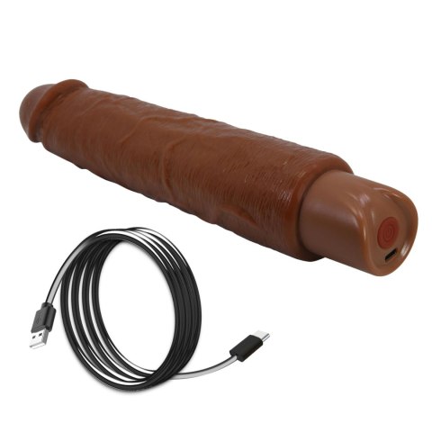 Pretty Love Soren Realistic Vibrating Dildo (Brown Edition)
