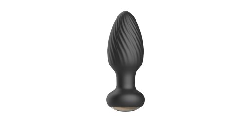 Rotating remote anal plug