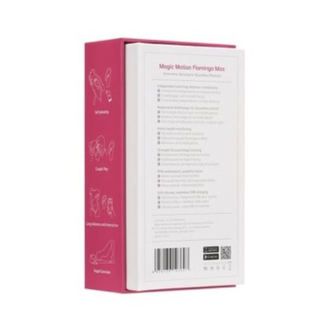 trenażer mięsni kegla wibrujący masażer 10 trybów IPX6 silikon aplikacja różowy