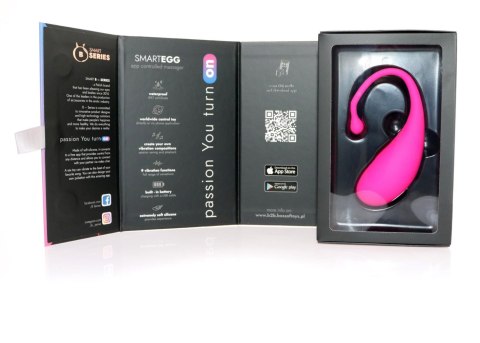 WIBRATOR DLA PAR MASAŻER JAJECZKO STEROWANE POLSKĄ APLIKACJA MOCNE WIBRACJE