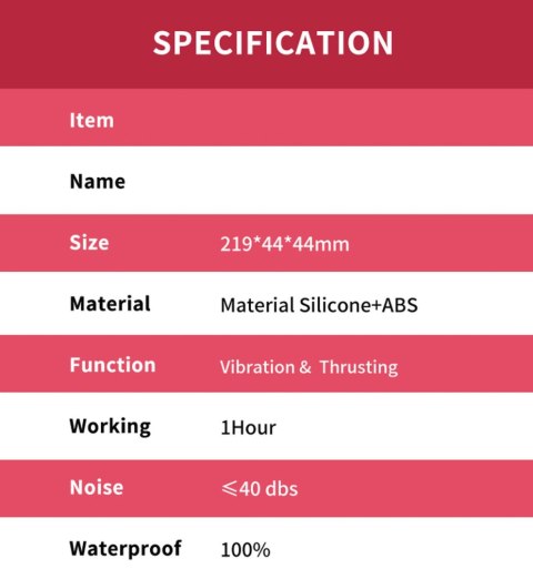 Jackal Red 9 vibration function