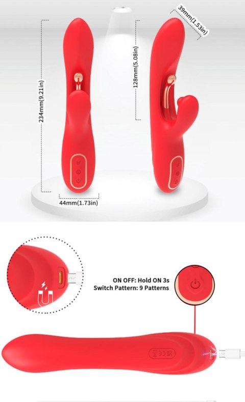 Nirvana Red Three-point vibration