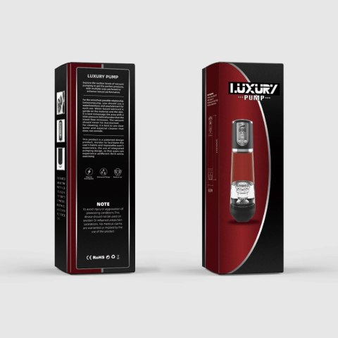 Pompka- LUXURY PUMP, PREMIUM RECHARGEABLE AUTOMATIC WATERPROOF PUMP