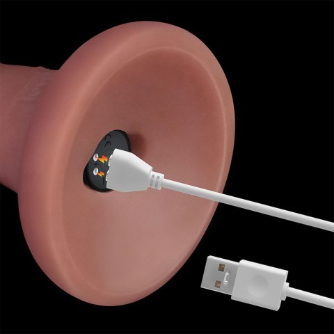 6'' Vibrating Dual Density Power Cock