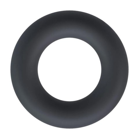 Liquid Silicone Cockring - L - Black