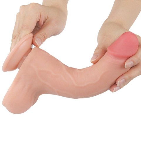 8.5'' Sliding Skin Dual Layer Dong Flesh