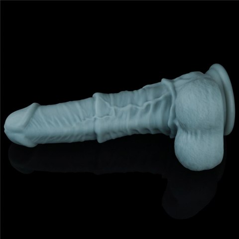 11'' Rechargeable Thrusting and Vibrating Silicone Dildo with Remote