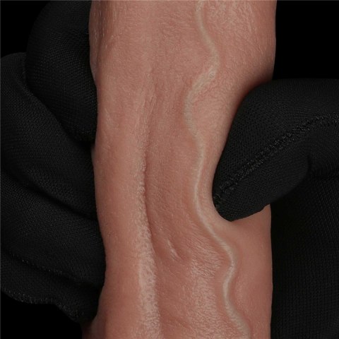 9'' Dual Layered Silicone Cock