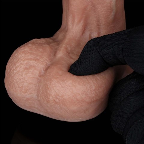 9'' Dual Layered Silicone Cock