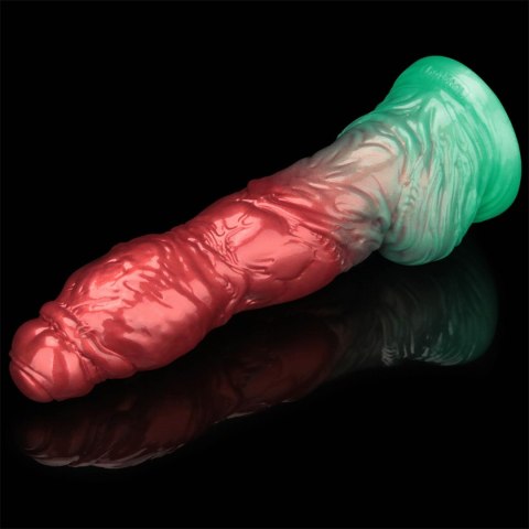 10'' Dual Density Silicone Inflatable Dildo