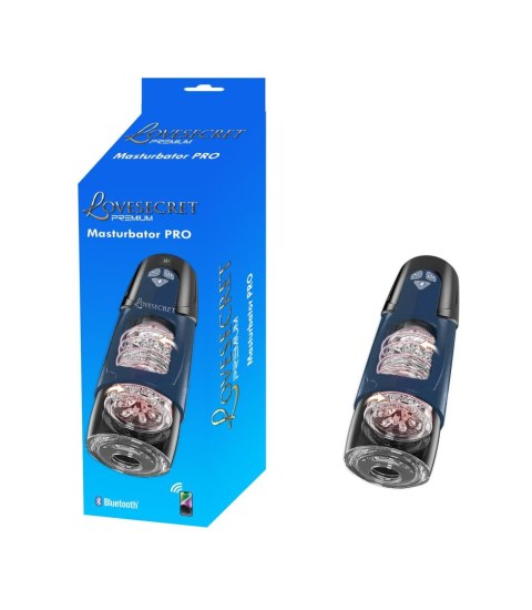 Masturbator obrotowo-teleskopowy aplikacja 7 trybów rotacji i ruchu tryb szczytowania audio