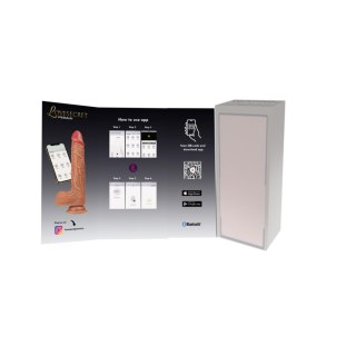 realistyczny wibrator z aplikacją 9 trybów ruch góra dół Tryb Podgrzewania Kolor Ciała