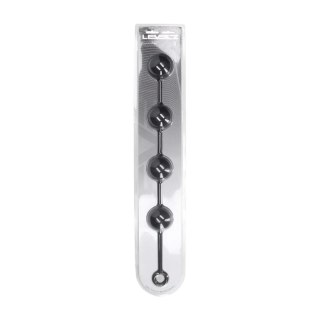 Silicone Round Anal Balls - XXL - 60mm - Black