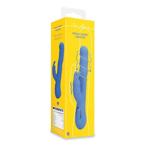 Wiggle Rabbit Vibrator - Jetset Blue