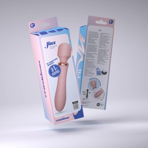 wibrator masażer 10 potężnych trybów wibracji kojące uczucie ciepła 21cm