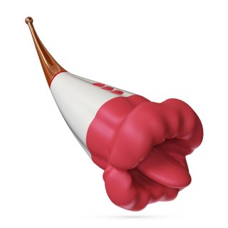 wibrator stymulator 10 trybów wibracji 19,5cm języczek