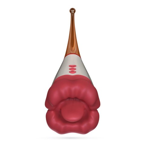 wibrator stymulator 10 trybów wibracji 19,5cm języczek