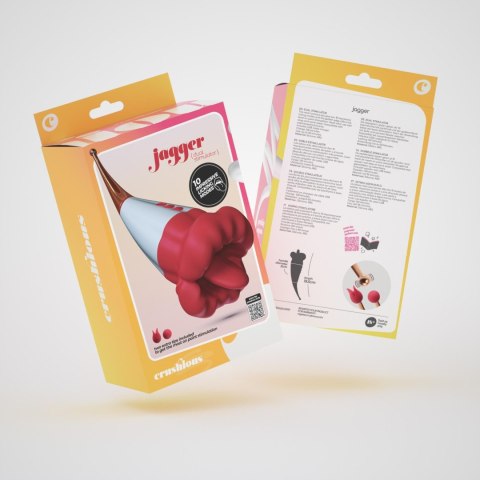 wibrator stymulator 10 trybów wibracji 19,5cm języczek