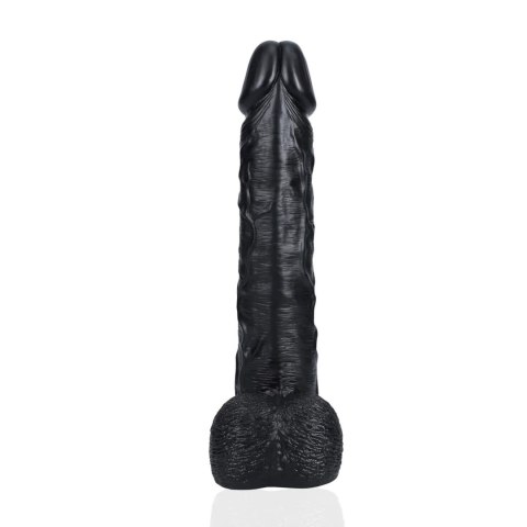 realistyczne dildo 33 cm żyłki na trzonie żołądź moszna Mocna przyssawka