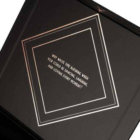 Rosy Gold - Licking Stimulator with Luxury Charging Case - Black