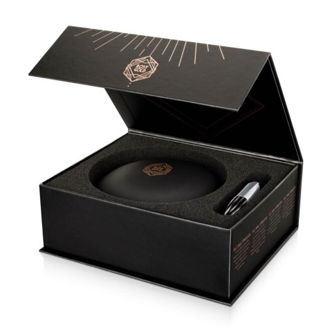 Rosy Gold - Licking Stimulator with Luxury Charging Case - Black