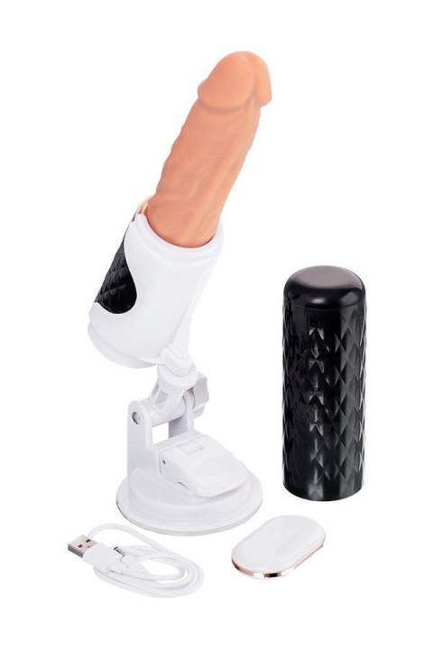 Seks maszyna Sekster, MotorLovers, ABS, black, 29 cm