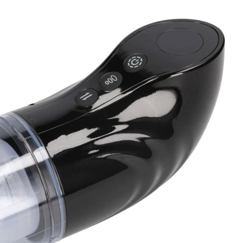 StrokeMate - Suction Rotation and Thrusting Masturbator Pump - Black