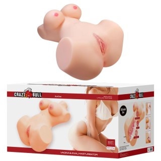 Delikatny masturbator typu pussy Miękka, dopracowana struktura wnętrza