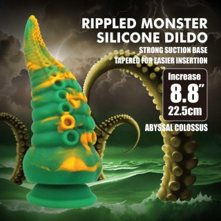 22.5 cm Monster Silicone Dildo dla odważnych wodoodporny kusząca miękkość