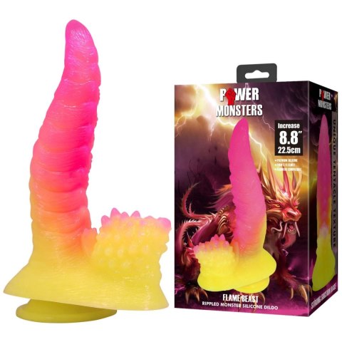 22.5 cm Monster Silicone Dildo dla odważnych wodoodporny kusząca miękkość