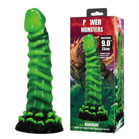 23 cm Monster Silicone Dildo dla odważnych wodoodporny kusząca miękkość