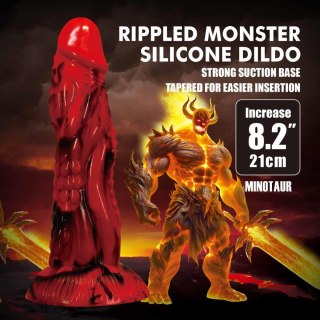 21 cm Monster Silicone Dildo dla odważnych wodoodporny kusząca miękkość